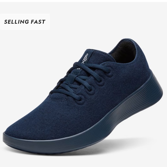 Allbirds NWT NIB Navy Blue Wool Runner Go - Men's Size 11 - Picture 15 of 15